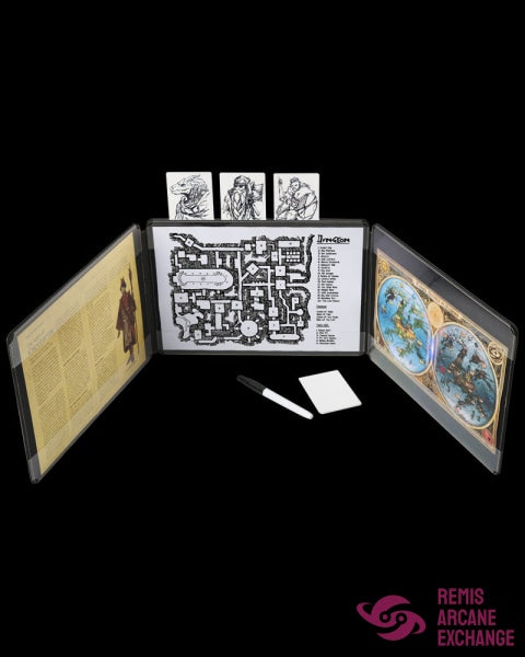 Generic Rpg Screen RPG Game Master Screen: Iron Grey – Remis Arcane Exchange