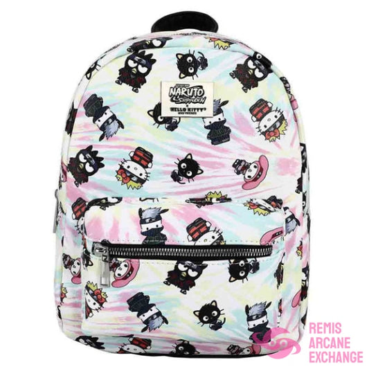Sanrio X Naruto Chibi Tie Die Mini Backpack