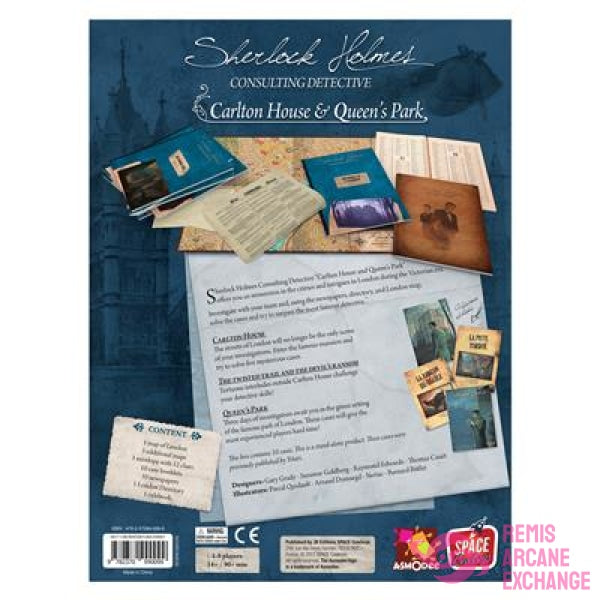 Sherlock Holmes: Carlton House & Queens Park