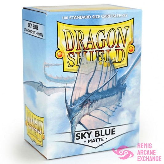 Sky Blue Matte Sleeves (100)