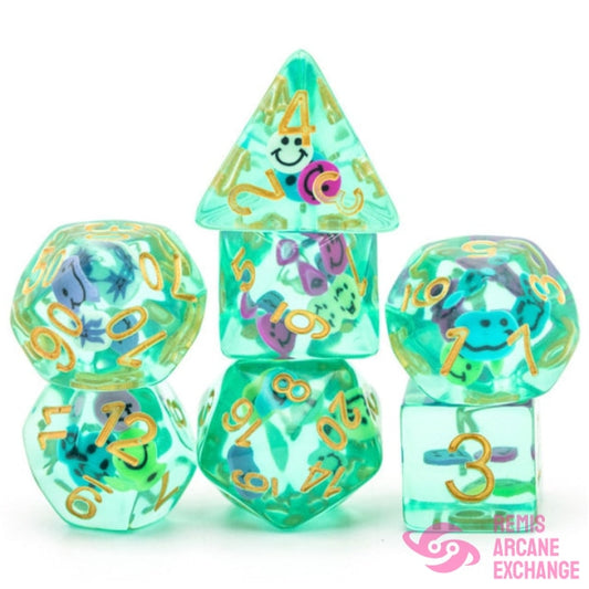 Smiley 7 Dice Set