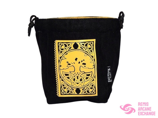 Spell Book Reversible Microfiber Self-Standing Large Dice Bag Accessories