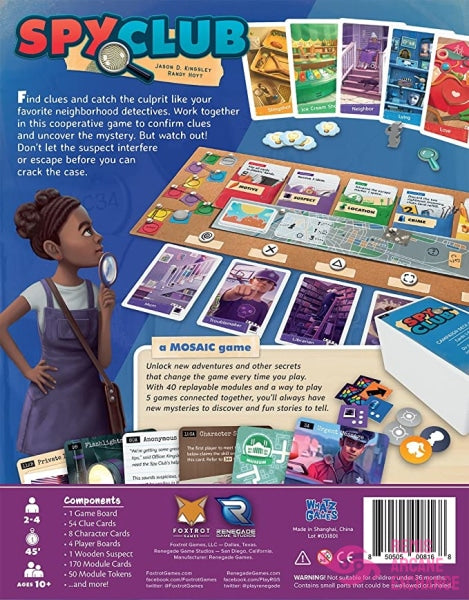 Spy Club Board Games