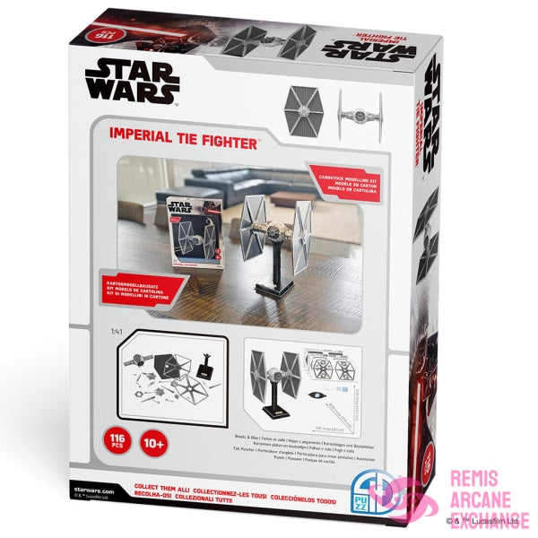 Star Wars Tie Fighter Tie/Ln 4D Paper Model Kit