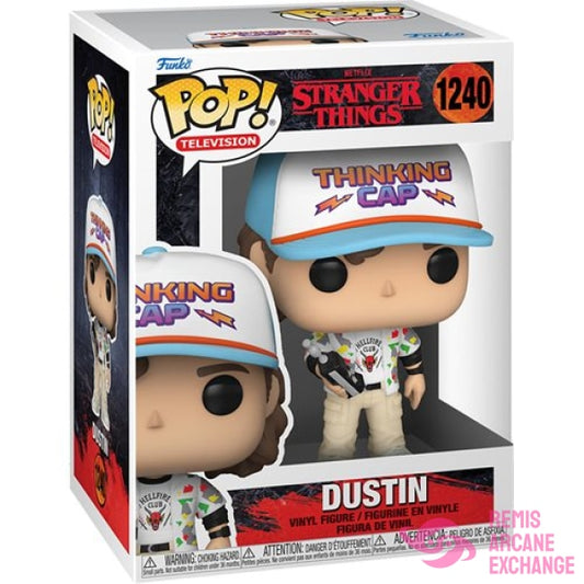 Stranger Things Season 4 Dustin Pop! Vinyl Figure