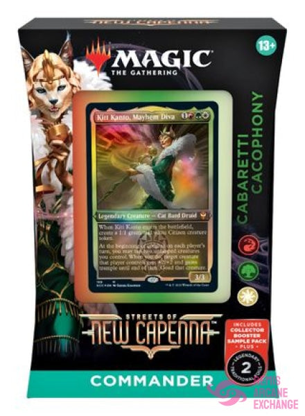 Streets Of New Capenna Commander Deck - Cabaretti Cacophony