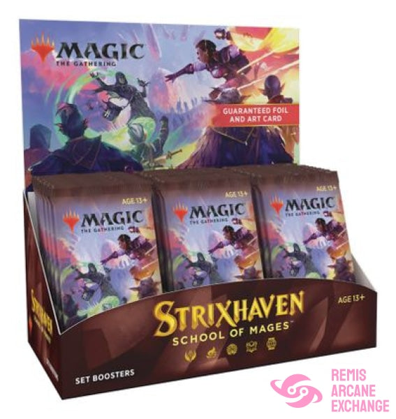 Strixhaven - School Of Mages Set Booster Display (30) Collectible Card Games