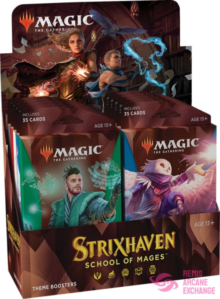 Strixhaven - School Of Mages Theme Booster Display (10) Collectible Card Games