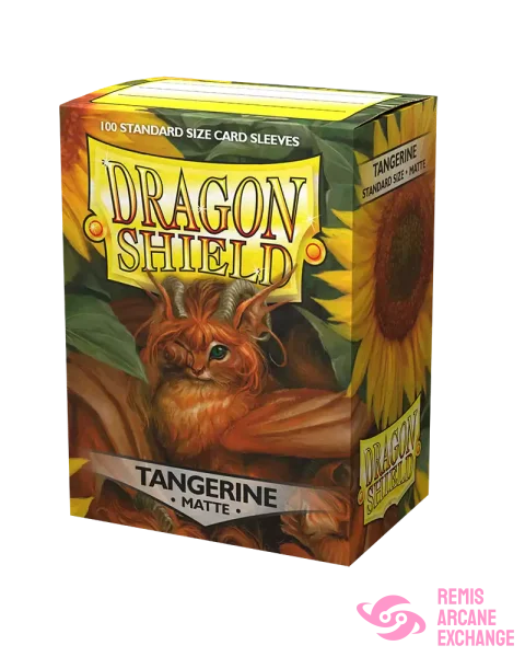 Tangerine Matte Sleeves (100)