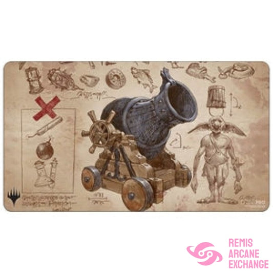 The Brothers War Schematic Goblin Charbelcher Playmat