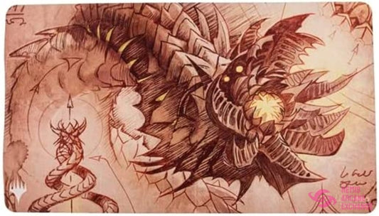 The Brothers War Schematic Wurmcoil Engine Playmat