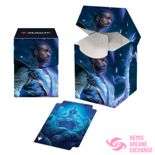 The Brothers War Teferi Temporal Pilgrim 100+ Deck Box Accessories