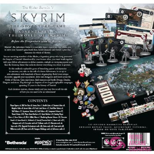 The Elder Scrolls V: Skyrim - Adventure Board Game