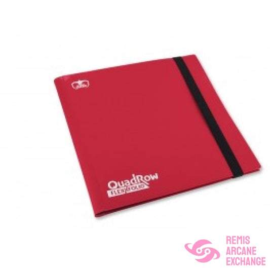 Ultimate Guard 12-Pocket Quadrow Flexxfolio - Red