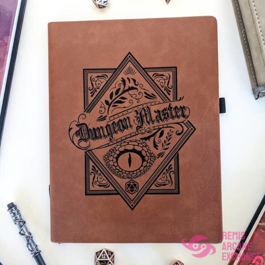 Vintage Dungeon Master - Vegan Leather D&D Campaign Journal Role Playing Games