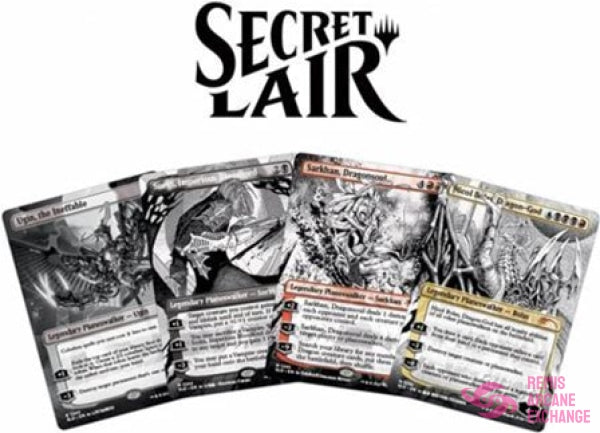 Wpn Exclusive Secret Lair - More Borderless Planeswalkers Collectible Card Games