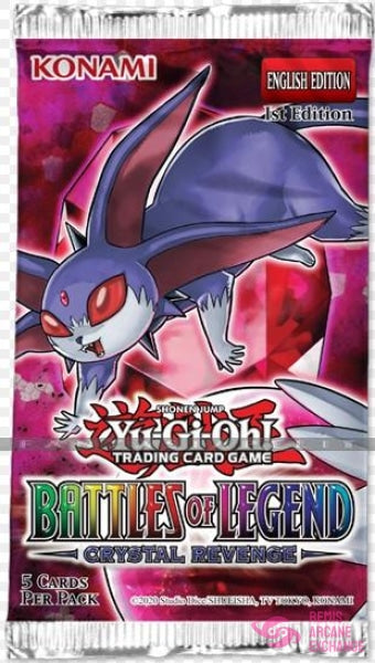 Yu-Gi-Oh! Tcg: Battles Of Legend - Crystal Revenge Booster Pack 1St Edition Collectible Card Games