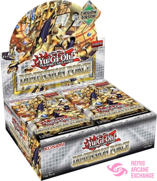 Yu-Gi-Oh! Tcg: Dimension Force Booster Box 1St Edition Collectible Card Games