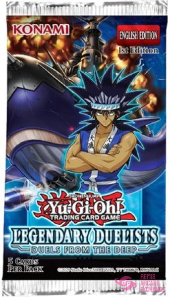 Yu-Gi-Oh! Tcg: Legendary Duelists Duels From The Deep Booster Pack 1St Edition Collectible Card