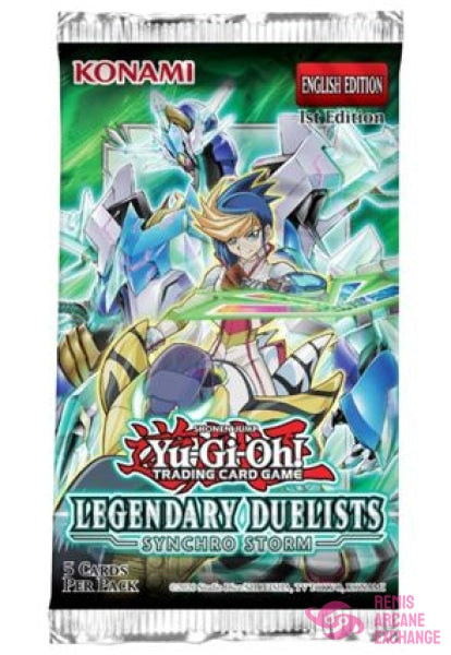 Yu-Gi-Oh! Tcg: Legendary Duelists Synchro Storm Booster Pack 1St Edition Collectible Card Games