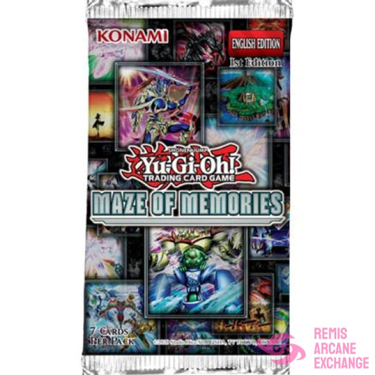 Yu-Gi-Oh! Tcg: Maze Of Memories Booster Pack 1St Edition Collectible Card Games