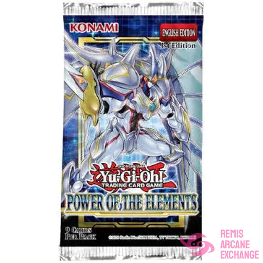 Yu-Gi-Oh! Tcg: Power Of The Elements Booster Pack 1St Edition Collectible Card Games