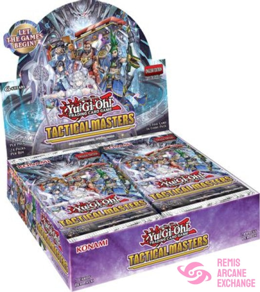 Yu-Gi-Oh! Tcg: Tactical Masters Booster Box 1St Edition Collectible Card Games