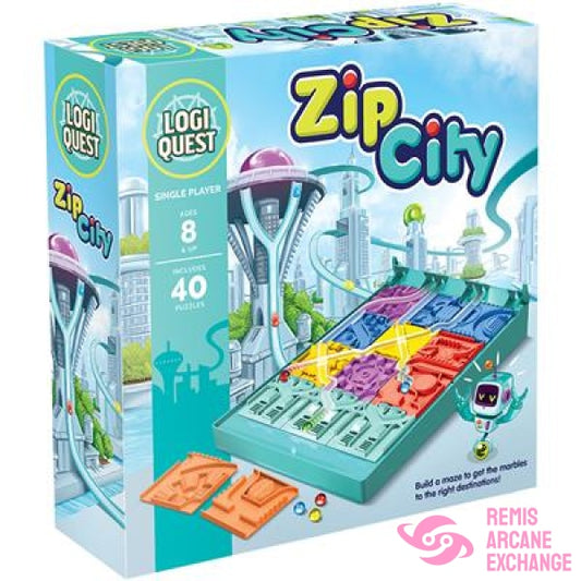 Zip City Logic Puzzle